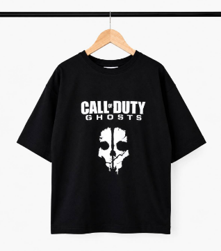 تصویر  تیشرت مشکی طرح  Call Of Duty