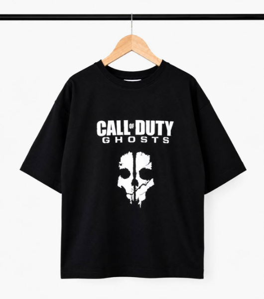 تصویر  تیشرت مشکی طرح  Call Of Duty